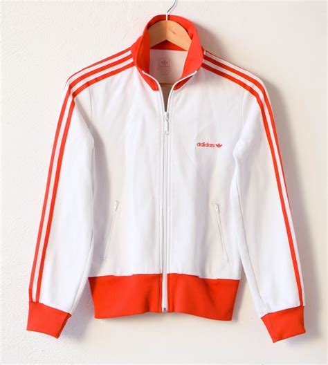 adidas retro jacke rot weiß|adidas Retro Originals Jacke .